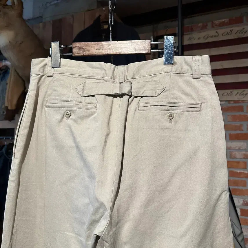 [BUNJANG] Vintage 90s Polo Ralph Lauren Cinch Back Chino Pants / 90s 빈티지 폴로 랄프로렌 신치백 치노 팬츠