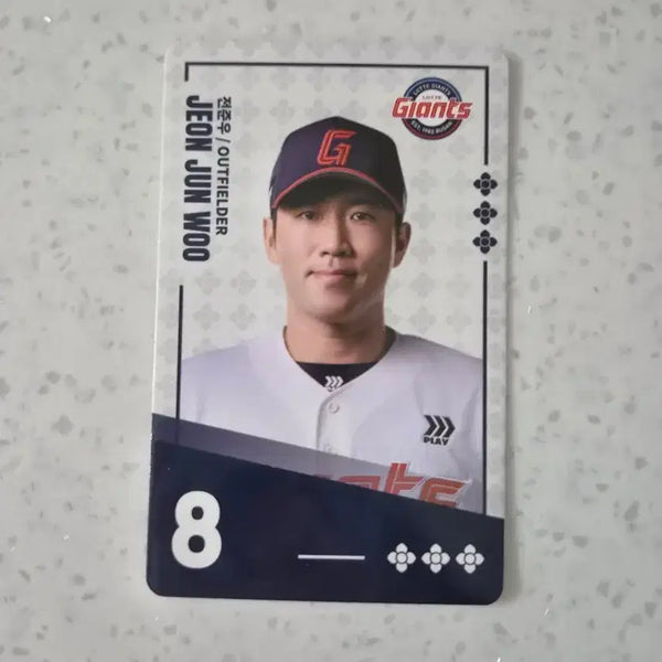 [BUNJANG] Lotte Giants Jeon Jun-woo Photocard / KBO 팔도비빔면 롯데 자이언츠 전준우 포토카드