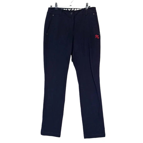 [BUNJANG] PARIS GATES Women's Sporty Regular Fit Pants Black Nylon Blend / 파리게이츠 여성 스포티한 레귤러핏 바지 26 블랙 25867