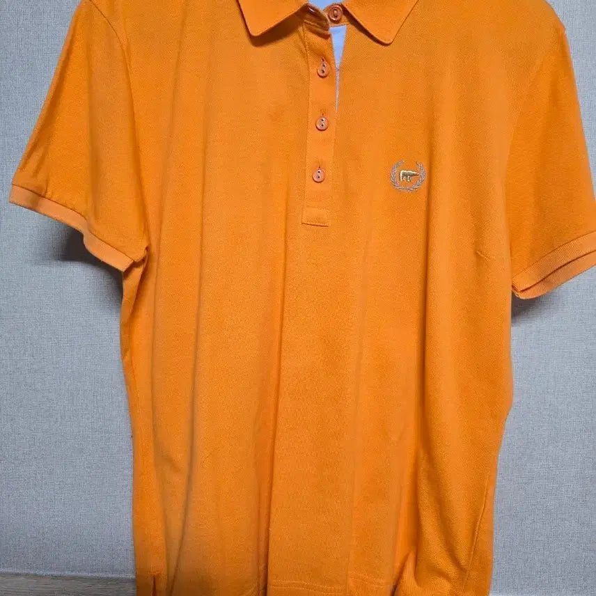 [BUNJANG] Jack Nicklaus Women's Orange Pique Polo Shirt Size 100 / 잭니클라우스 오렌지 카라티 100