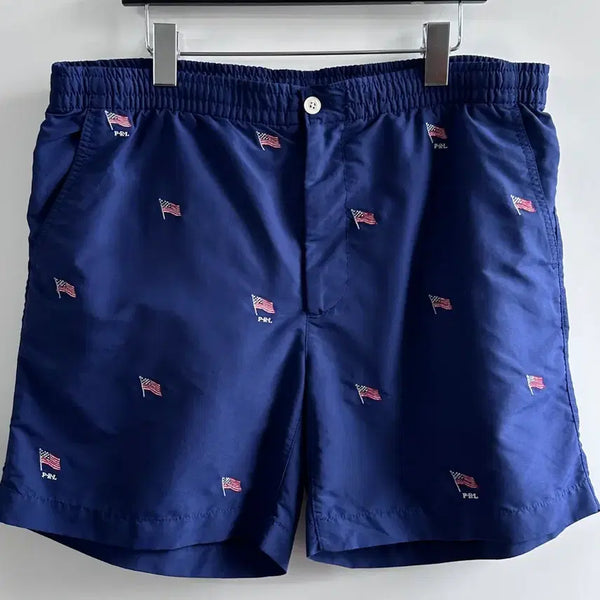 [BUNJANG] Polo Ralph Lauren Flag Swim Shorts / 폴로 성조기 스윔 팬츠 (vap.11)