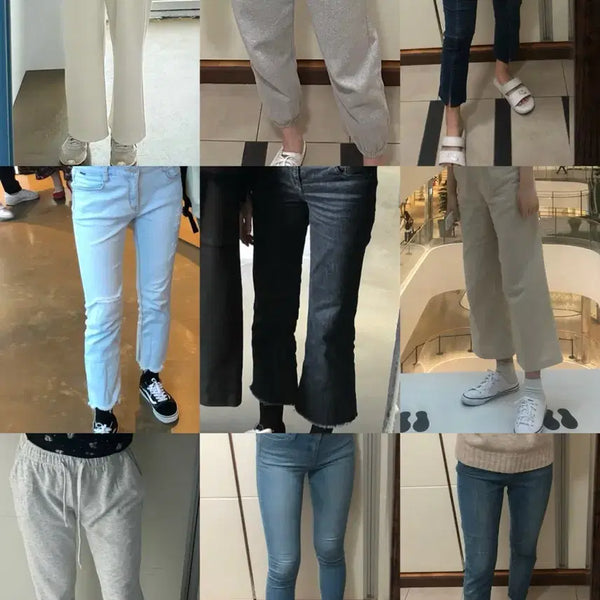 [BUNJANG] Bundle Set Women's Pants / 여성바지 모음 10개 몽땅 합쳐서 3.8 !!!!!!!!!