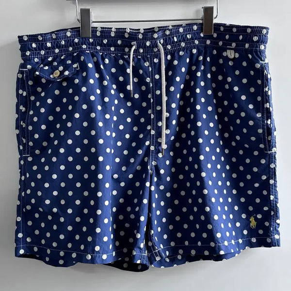 [BUNJANG] Polo Polka Dot Pattern Swim Pants XL / 폴로 도트패턴 스윔 팬츠 (vap.10)
