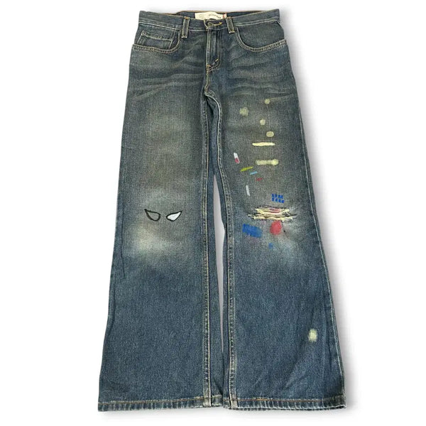 [BUNJANG] Levi's 527 Slim Bootcut Denim Jeans / (26) 리바이스 527 슬림 부츠컷 데님
