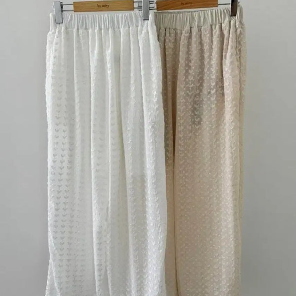 [BUNJANG] Byccini Custom Lace Jogger Pants / [새상품] 바이씨니 제작 레이스 조거