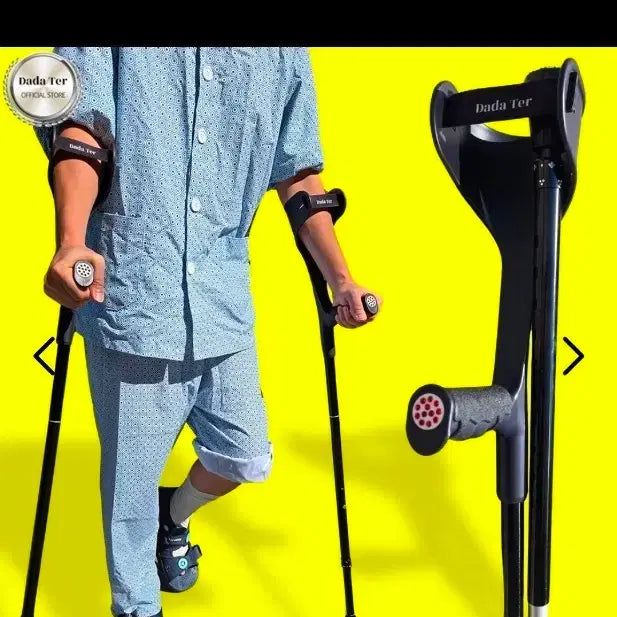 [BUNJANG] Dada Ter Forearm Crutches (Elbow Crutches) - Foldable, Adjustable / (새제품) 다다터 목발 엘보클러치 팔꿈치 접이식 목발