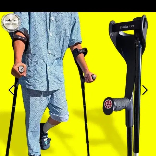 [BUNJANG] Dada Ter Forearm Crutches (Elbow Crutches) - Foldable, Adjustable / (새제품) 다다터 목발 엘보클러치 팔꿈치 접이식 목발