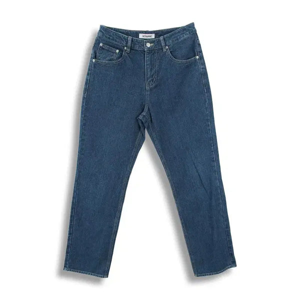 [BUNJANG] Eastlogue Cotton Patch Logo Denim Pants (Men's M) / 이스트쿤스트 (MEN - M) 코튼 패치 로고 데님 팬츠