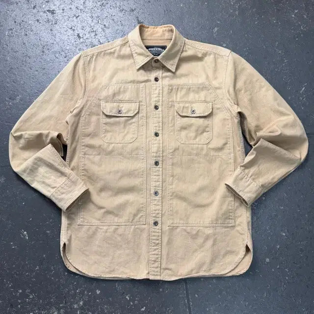 [BUNJANG] 100 Prism Works Two Pocket Work Shirt / 100 프리즘웍스 투포켓 워크 셔츠
