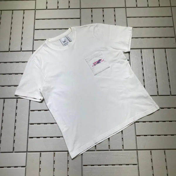 [BUNJANG] Adidas Adventure Pocket T-Shirt White / [XXL]아디다스 어드벤쳐 포켓 반팔티 화이트 0770