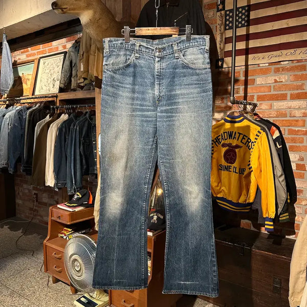 [BUNJANG] 70s USA Vintage Levi's 646 Bell Bottom Bootcut Denim Pants / 70s USA 빈티지 리바이스 646 벨바텀 부츠컷 데님 팬츠