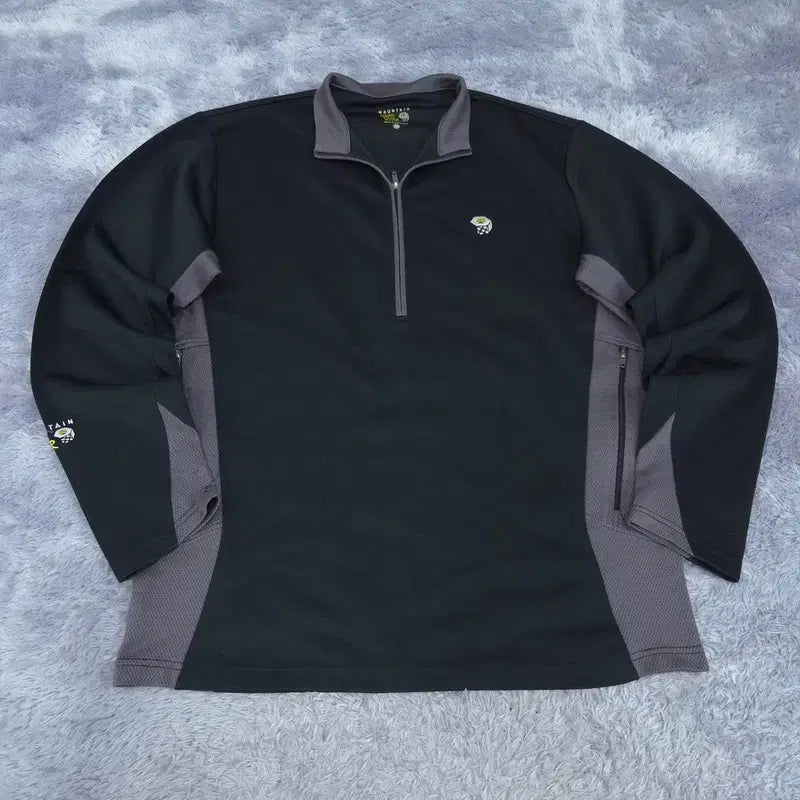 [BUNJANG] Mountain Hardwear Long Sleeve Half Zip / 95 마운틴하드웨어 긴팔 반집업 | 0727A20