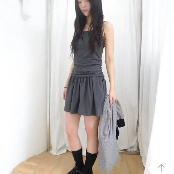 [BUNJANG] Mute Shirring One-Piece Dress / 히피디피 뮤트 셔링 원피스 mute shirring ops