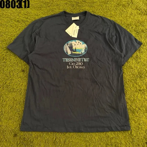 [BUNJANG] Thisisneverthat Circa 2010 Navy T-Shirt / 디스이즈네버댓 반팔 티셔츠 네이비 circa 2010