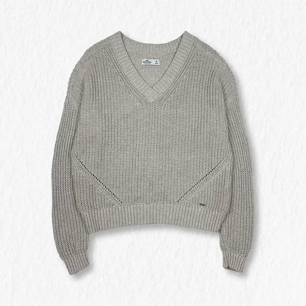 [BUNJANG] Hollister V-Neck Knit Top / 홀리스터 브이넥 니트