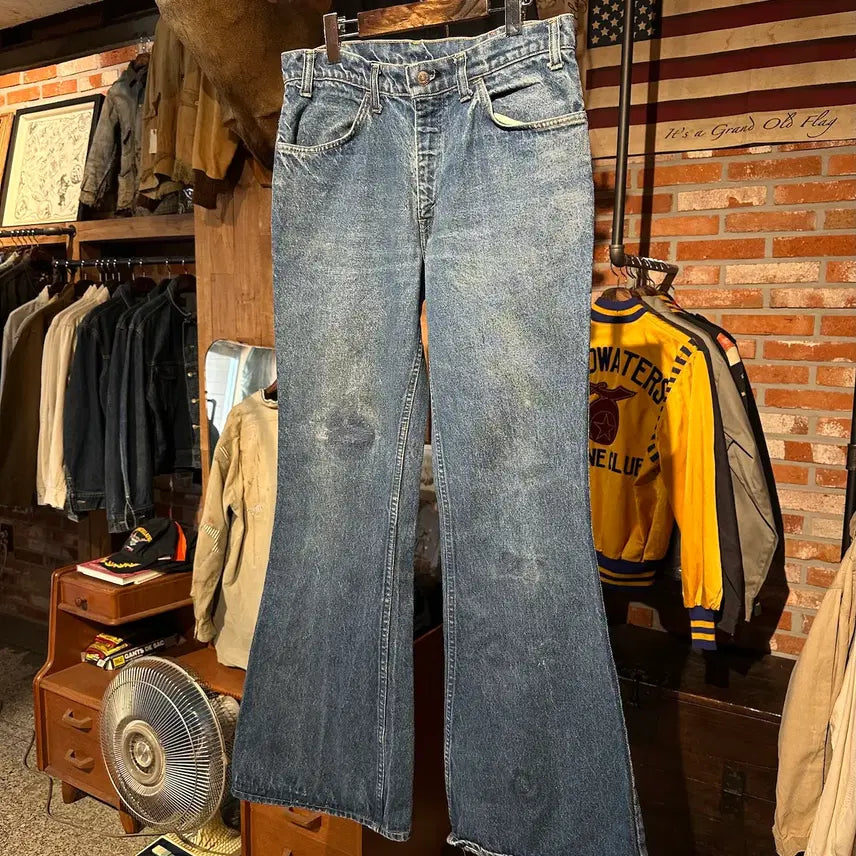 [BUNJANG] 70s Vintage Levi's 684 Bell Bottoms Bootcut Denim Pants / 70S USA 빈티지 리바이스 684 벨바텀 부츠컷 데님 팬츠