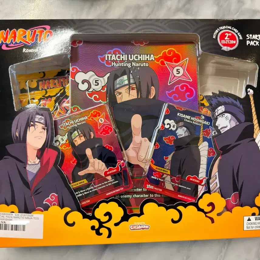 [BUNJANG] Naruto Itachi & Kisame Promotion Pack (European Edition) / [영판] 나루토 카드 이타치, 키사메 프로모션 팩