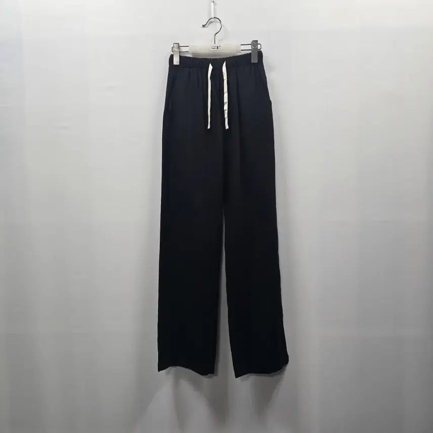 [BUNJANG] Wonlog Black Wide Fit Pants / 1883 [wonlog]블랙 와이드 핏 블랙 팬츠