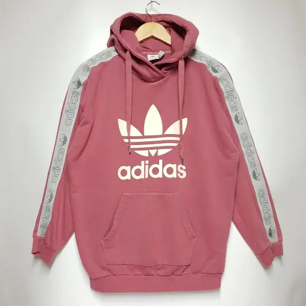 [BUNJANG] Adidas Side Logo Hoodie M / 아디다스 사이드로고 후드티 M