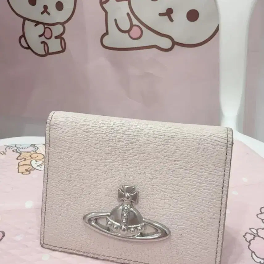 [BUNJANG] Vivienne Westwood Pink Wallet / 비비안웨스트우드 지갑 핑크