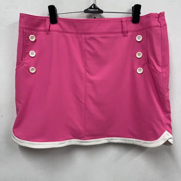 [BUNJANG] WIDE ANGLE Pink Golf Skirt / 와이드앵글 핑크 골프 스커트 79