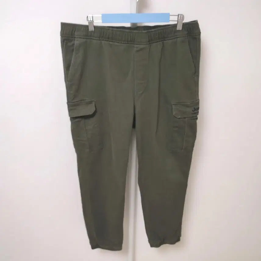 [BUNJANG] Jeep Men's Light Brushed Jogger Pants Khaki / [38] Jeep 약기모 남성 밴딩 조거 팬츠 카키 지프