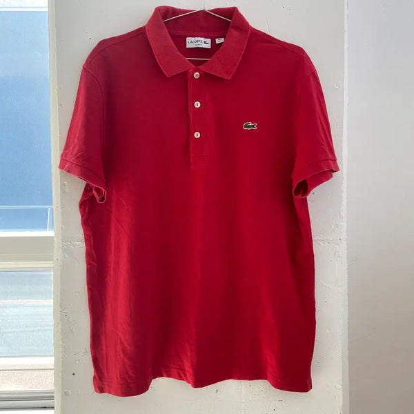 [BUNJANG] Lacoste XL PK Short Sleeve Polo Shirt / (XL) 라코스테 PK 반팔 카라티