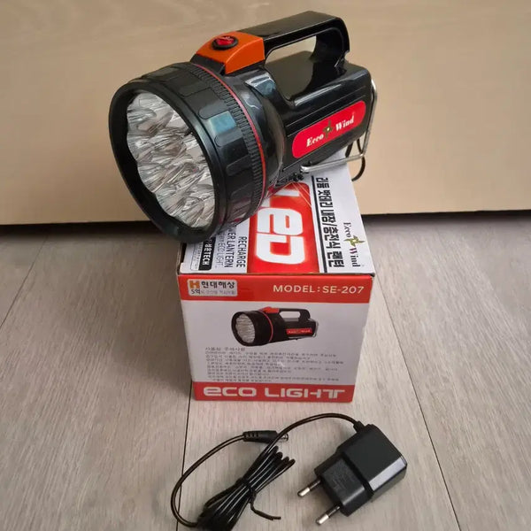 [BUNJANG] SE-207 Rechargeable LED Lantern Flashlight / 새거 LED 충전식랜턴 SE-207 후레쉬 자동차 보트 낚시 가정 등산 캠핑 사냥 야외