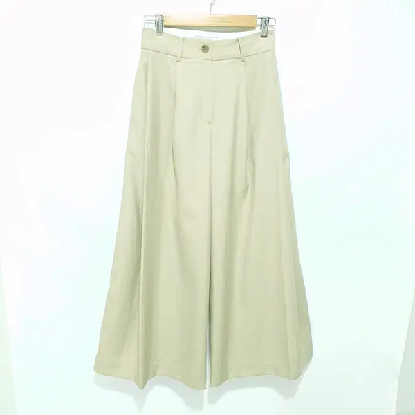 [BUNJANG] MOHAN Women's Pinched Wide Slacks S_M3071 / MOHAN 모한 여성 핀턱 와이드 슬랙스 S_M3071