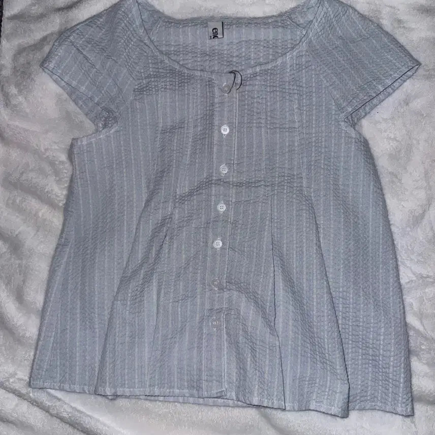 [BUNJANG] Green C Pintuck Pleats Blouse / 그린씨 핀턱 플리츠 블라우스