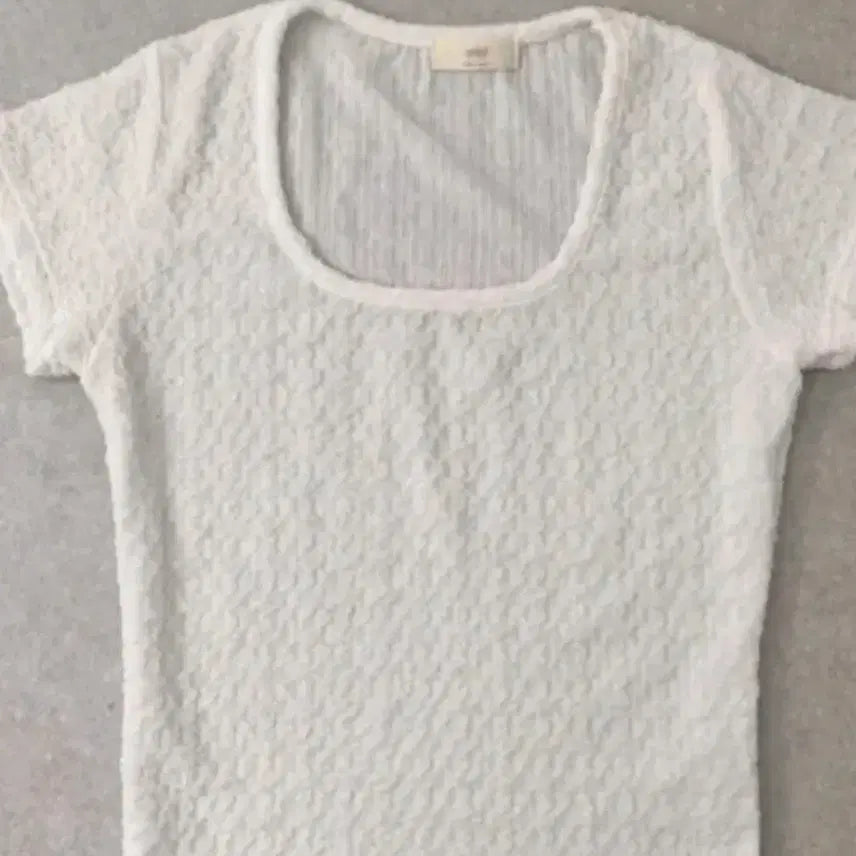 [BUNJANG] Short Sleeve T-Shirt White / 반팔 티셔츠 화이트