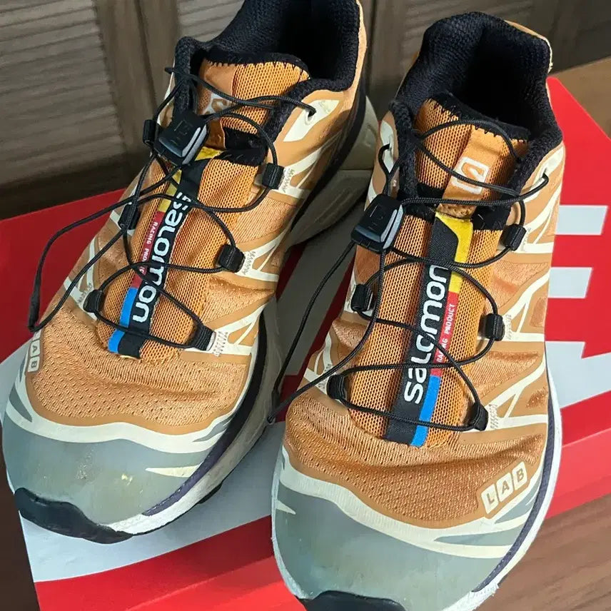 [BUNJANG] Salomon XT-6 Apricot Buff (Discontinued Color) Size 240 / 단종컬러) 살로몬 XT-6 애프리콧 버프 240