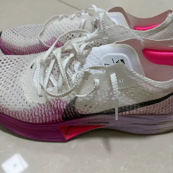 [BUNJANG] Nike ZoomX Vaporfly NEXT% 3 Running Shoes White Vivid Purple / 나이키 런닝화 줌 베이퍼 플라이 넥스트 3% 화이트 비비드 퍼플