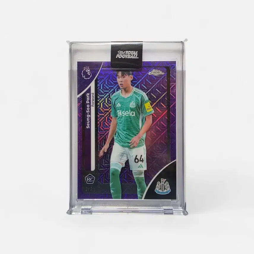 [BUNJANG] Topps Chrome RC Park Seung-woo 7/10 Limited Edition / [탑스 크롬 루키] 뉴캐슬 박승수 7한정