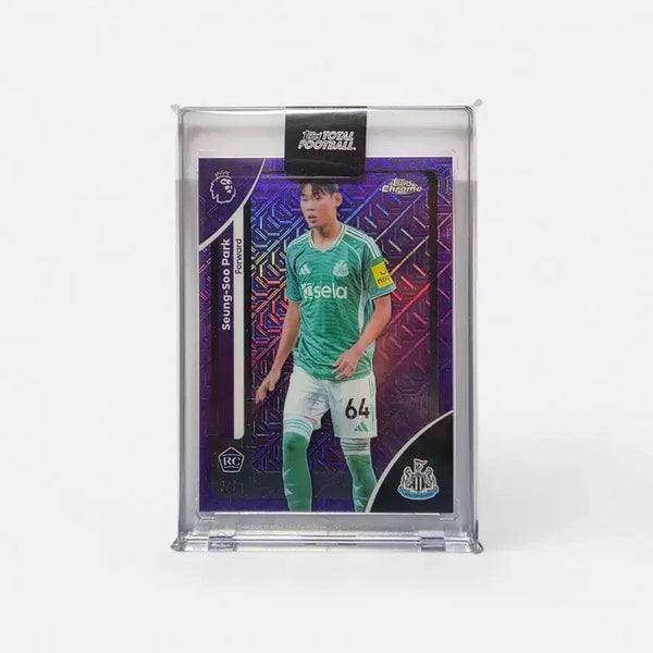 [BUNJANG] Topps Chrome RC Park Seung-woo 7/10 Limited Edition / [탑스 크롬 루키] 뉴캐슬 박승수 7한정