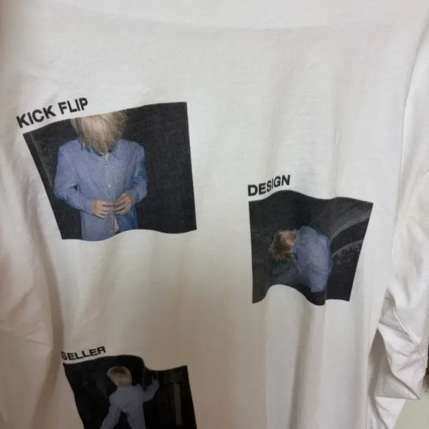 [BUNJANG] KABISH DONGHWA Long Sleeve T-shirt (M) / 카비시 동화 롱슬리브 킥플립