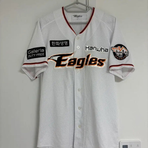 [BUNJANG] Hanwha Eagles Authentic White Jersey 105 / 한화이글스 어센틱 화이트 유니폼 105