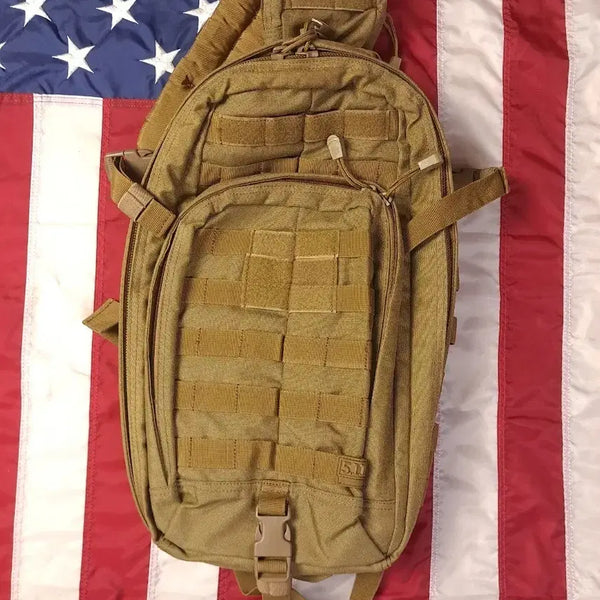 [BUNJANG] 5.11 Tactical Rush MOAB 10 Sling Bag - Tan / 새제품급 오리지날 5.11 택티컬 러쉬 MOAB 10 슬링백