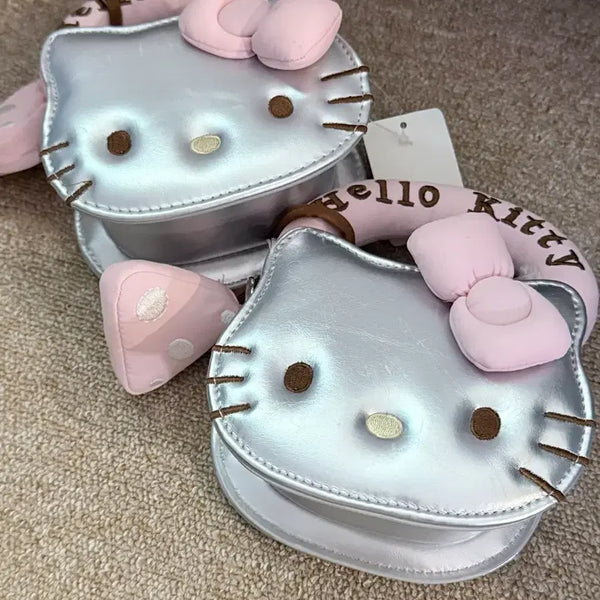 [BUNJANG] Hello Kitty Mini Bag Silver / 새상품 : 실버 헬로키티 미니백(개당)