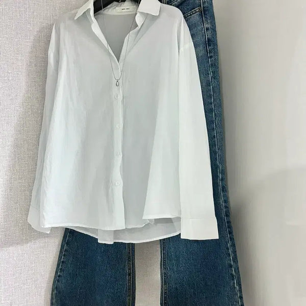 [BUNJANG] Aing Summer Loose Fit Shirt Mint / 도매택 아잉 여름 루즈핏 셔츠 민트