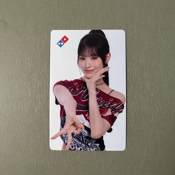 [BUNJANG] Domino's Pizza Rizzene Minaami Photocard / 도미노피자 리센느 미나미 포토카드 포카