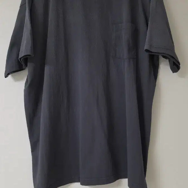 [BUNJANG] DEUTER Vintage Spray Damage Short Sleeve T-Shirt L Black / 듀테로 빈티지 데미지 스프레이 포켓 반팔티 L 블랙