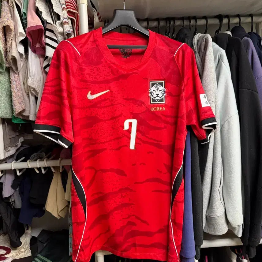 [BUNJANG] Son Heung-min National Team Jersey (S, L) / 국가대표 유니폼 손흥민 마킹 사이즈 L,S