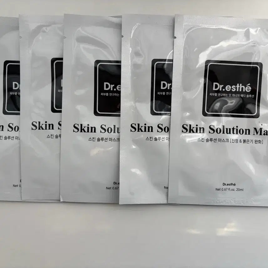 [BUNJANG] Dr. Este Skin Solution Mask 10 Sheets / 닥터에스떼 스킨 솔루션 마스크 10개(반값택배 무료)