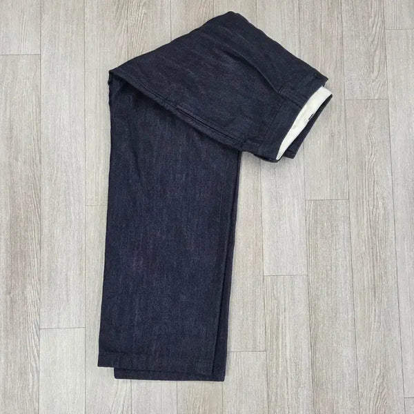 [BUNJANG] Uniqlo C Tuck Straight Pants Navy / (새상품)유니클로C 턱스트레이트 팬츠 네이비 82 479821