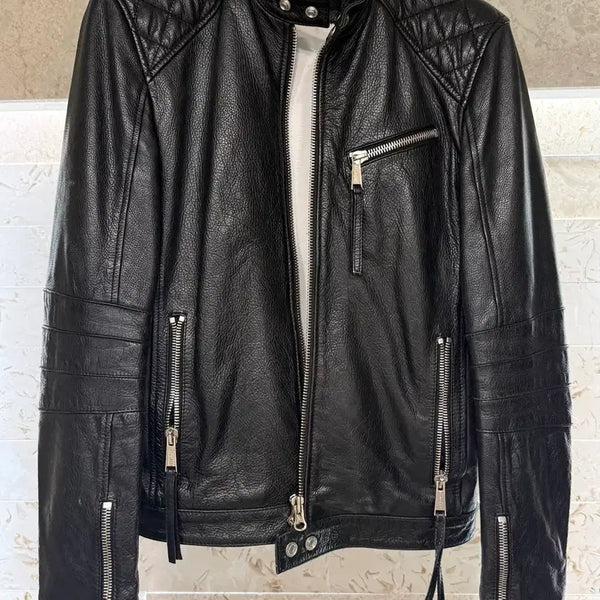 [BUNJANG] DSQUARED2 Leather Jacket / 48) 디스퀘어드2 레더 자켓