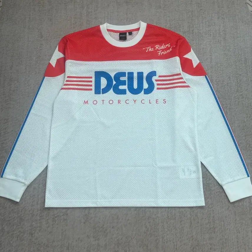 [BUNJANG] Deus Motorcycle Mesh Jersey L / 데우스 모토사이클 메쉬 져지 L
