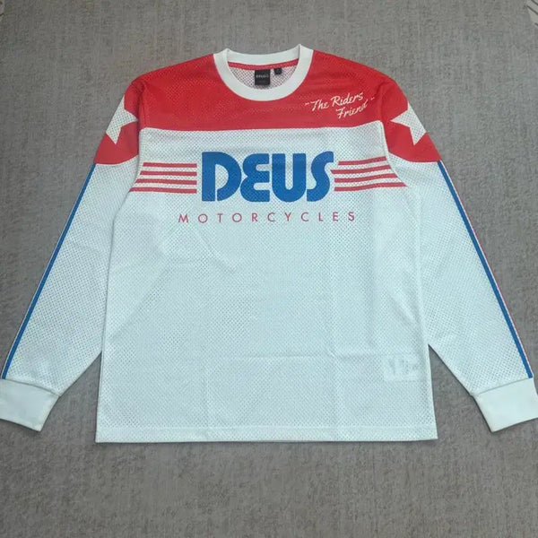 [BUNJANG] Deus Motorcycle Mesh Jersey L / 데우스 모토사이클 메쉬 져지 L