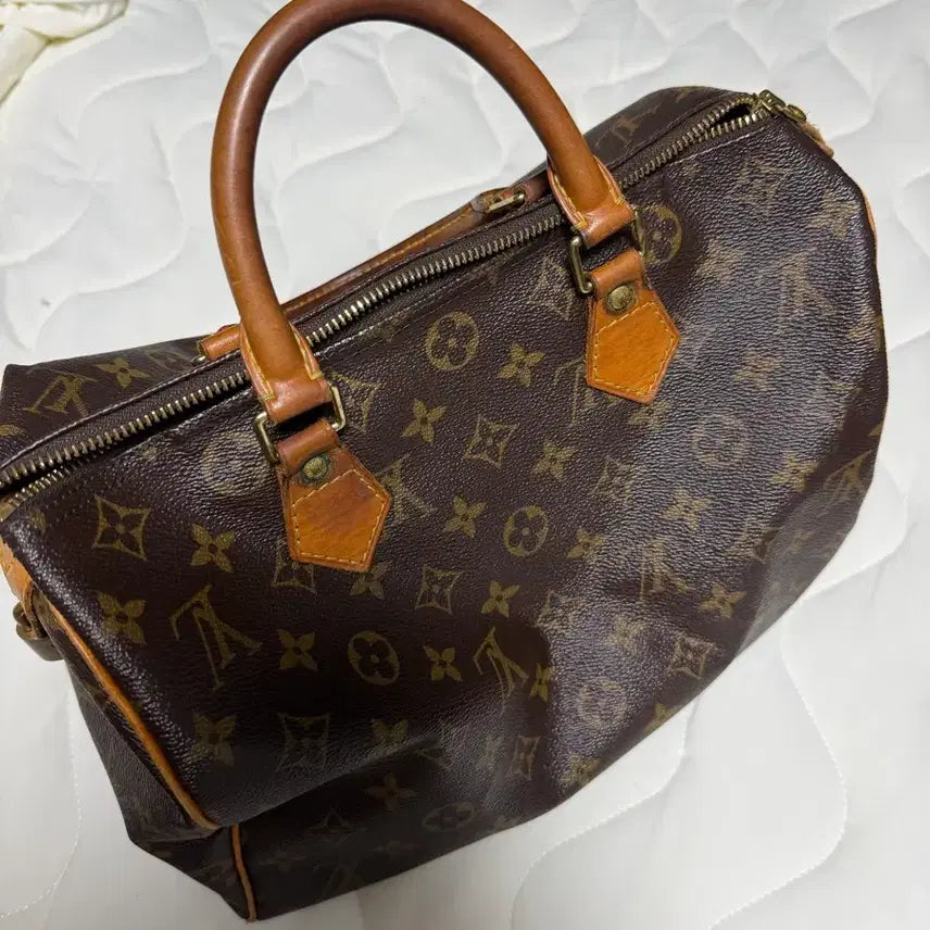 [BUNJANG] Louis Vuitton Monogram Speedy 30 Boston Bag / 루이비통 모노그램 스피디 30 모노 보스턴백