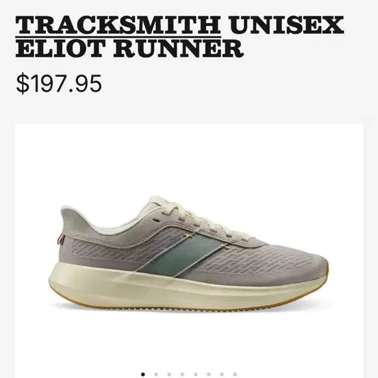[BUNJANG] Tracksmith Eliot Runner Shoes / 트랙스미스 러닝화 (263, us7.5)Tracksmith Eliot Runner